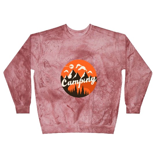 Happy Camper Camping Blast Sweatshirts