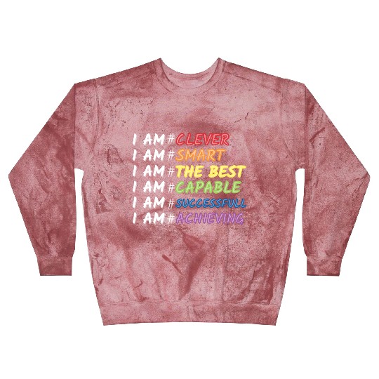 Daily Motivational Affirmation Self Love Quote Blast Sweatshirts