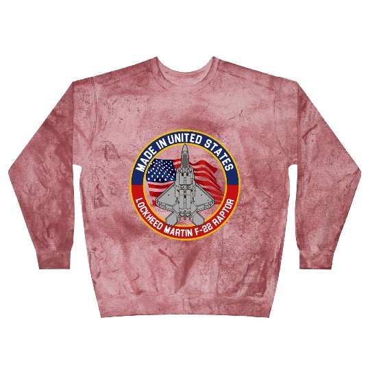 F 22 Raptor Made in USA Blast Sweatshirts