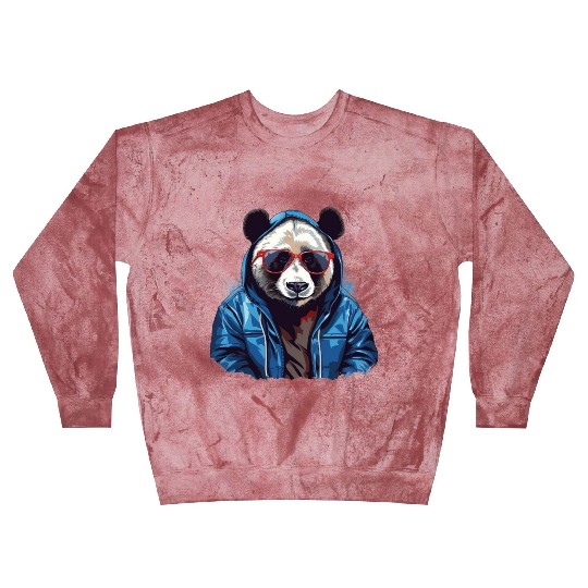 Street Style Giant Panda | Panda Lovers Blast Sweatshirts