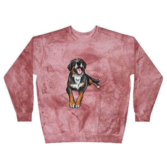 Cute Bernese Mountain Dog Blast Sweatshirts