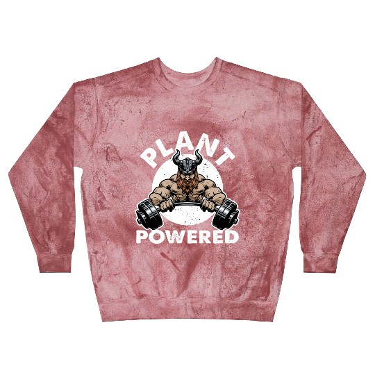 Gym Vegan Plant Powered Workout Blast Sweatshirts