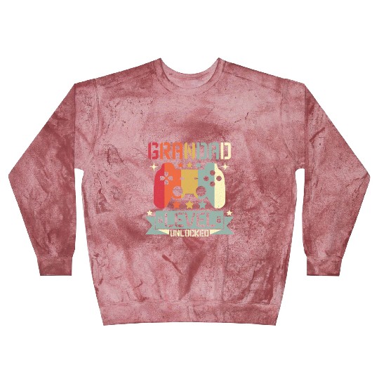 GRANDAD LEVEL UNLOCKED Blast Sweatshirts