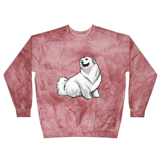Dog Great Pyrenees White Blast Sweatshirts