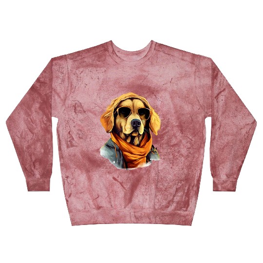 Golden Retriever in the Streets | Dog Lovers Blast Sweatshirts