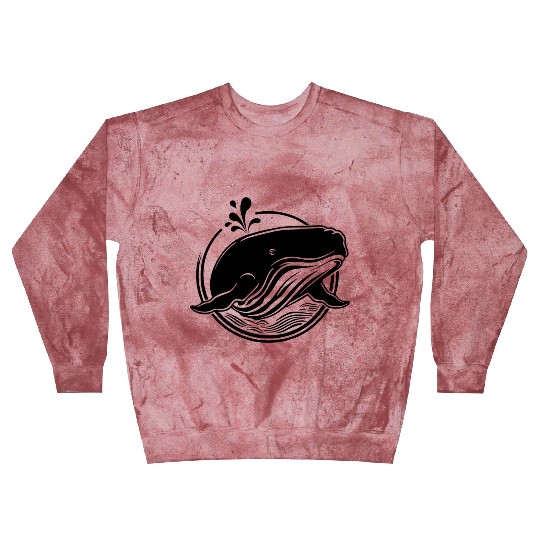 Whale Ocean Marine Blast Sweatshirts