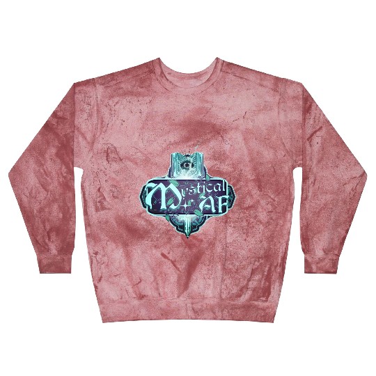 Mystical AF Spell Book and Mystic Eye Blast Sweatshirts