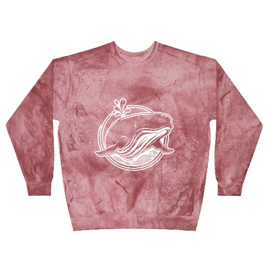 Whale Ocean Marine Blast Sweatshirts