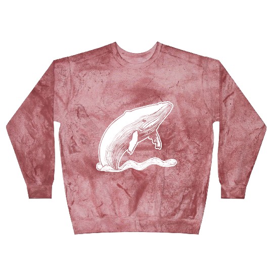 Whale Ocean Marine Blast Sweatshirts