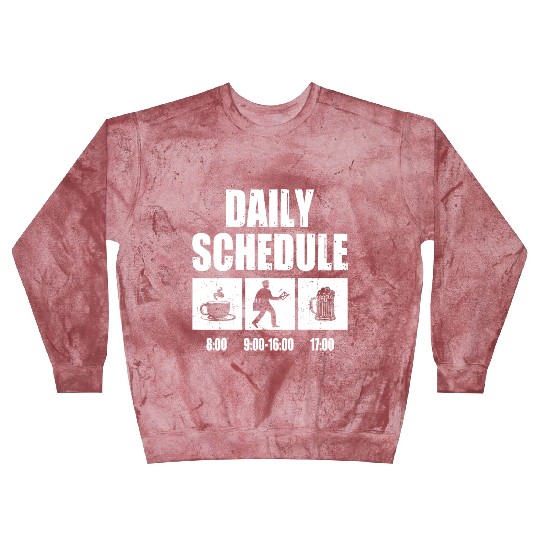 Mailman Postal Worker Daily Schedule Post Mail Blast Sweatshirts