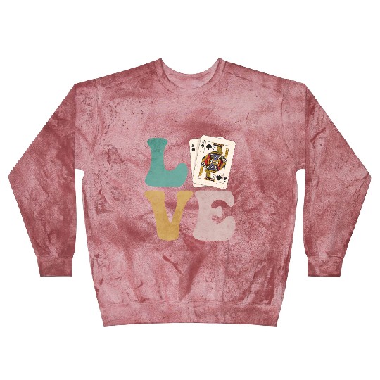 Blackjack Gambling Cards Blast Sweatshirts