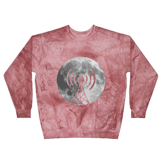 Radio Moon Radio Operator Gift Blast Sweatshirts