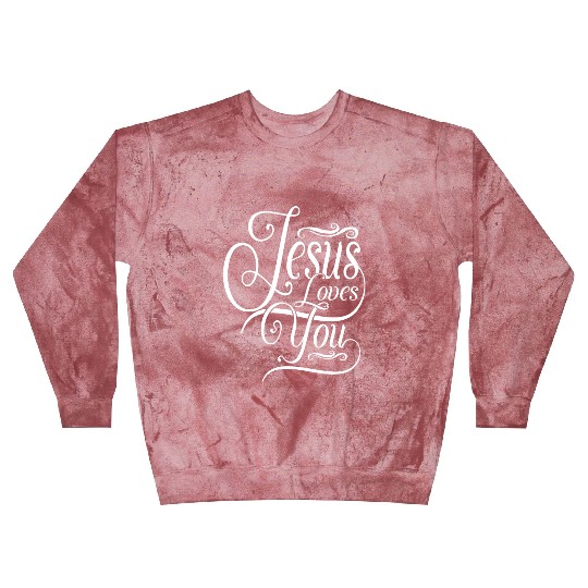 Jesus Loves You Christian Christmas Blast Sweatshirts