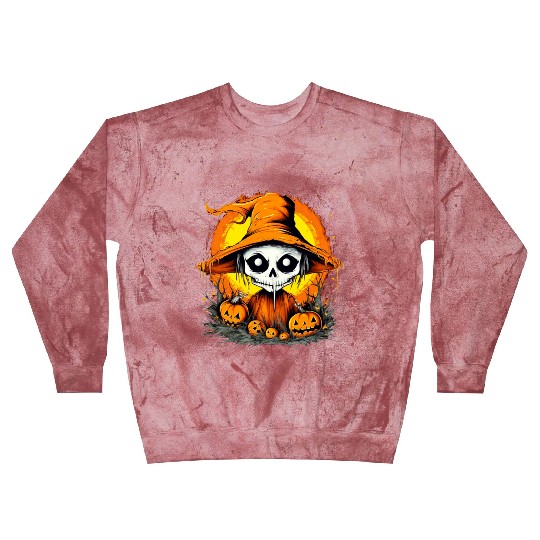 Eerie Halloween Ghoul, Spooky Season Delight 17 Blast Sweatshirts
