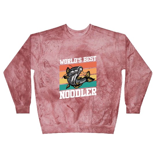 World´s Best Noodler Catfish Fishing Angler Blast Sweatshirts