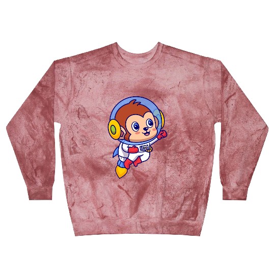 Flying Monkey Astronaut Blast Sweatshirts