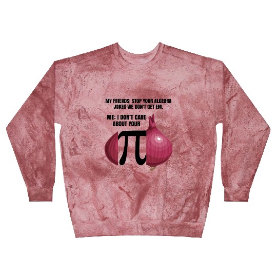 My Friend Stop Your Algebra Joke Opinion Onion Pi Blast Sweatshirts