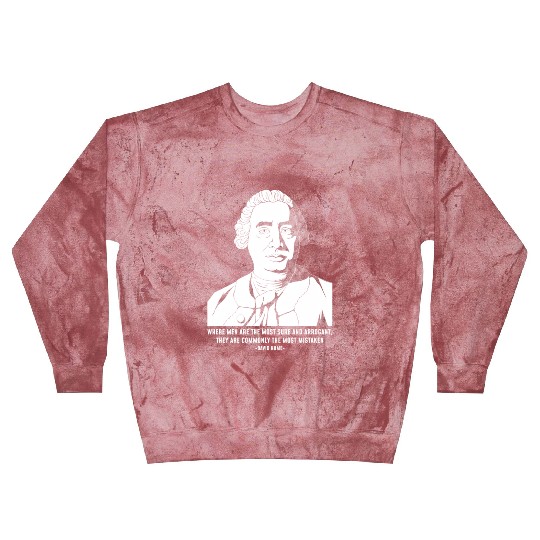 Philosophy Quote eptic David Hume Blast Sweatshirts