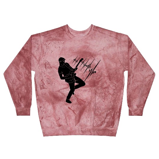 Guitar player guitar solo electric guitar Blast Sweatshirts