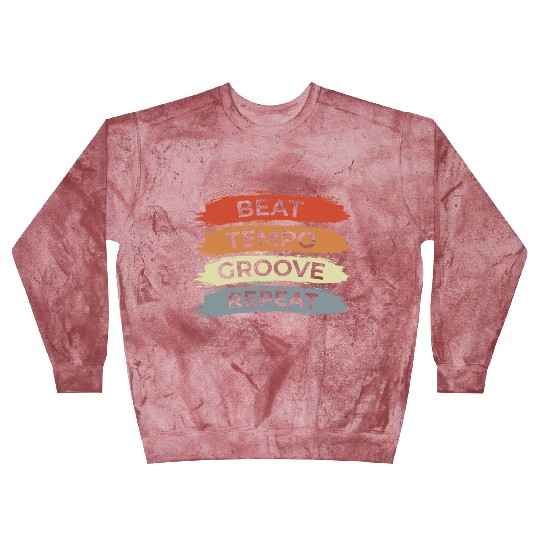 Drummer Vintage Look Blast Sweatshirts
