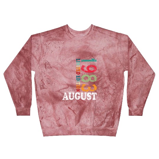 august 1983 Anniversary august 1983 august Blast Sweatshirts