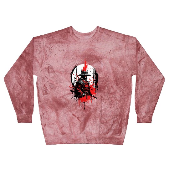 Japanese Samurai Spirit design Blast Sweatshirts
