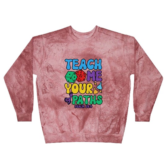VBS Crew Teach Me Your Paths Psalm 25:4 Bible Blast Sweatshirts