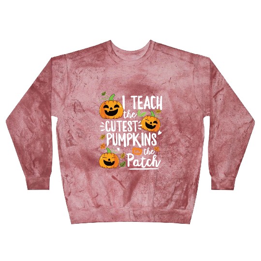 Teacher Halloween Pre K Teacher Kindergarten Blast Sweatshirts