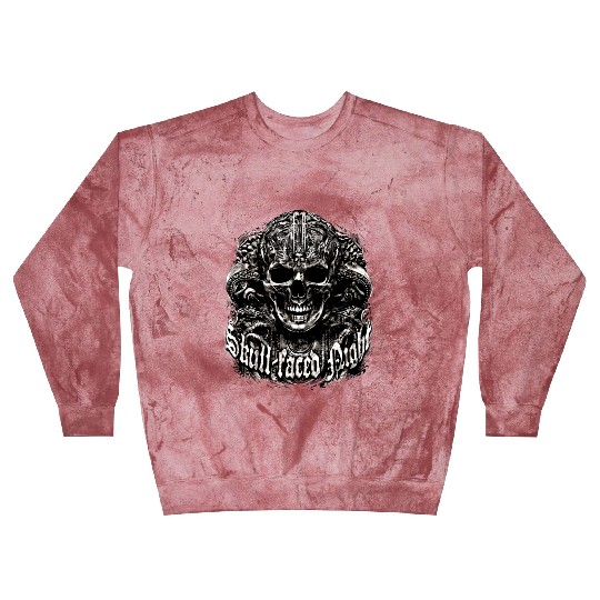Skull-faced night Blast Sweatshirts