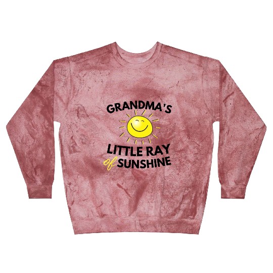 Grandma's Little Ray Of Sunshine Cute Baby Blast Sweatshirts