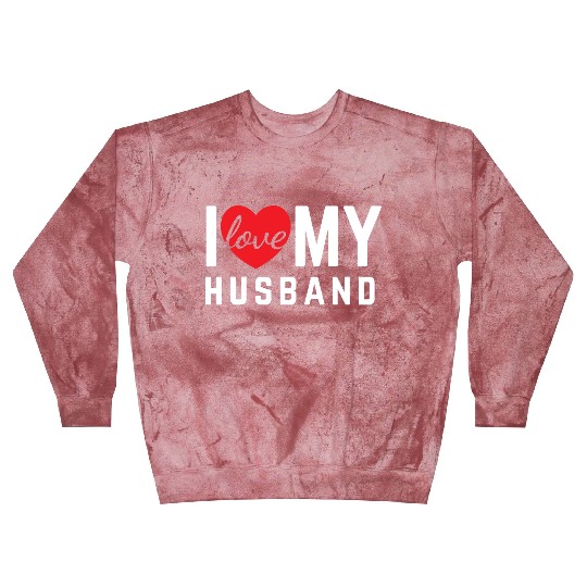 I love My husband Blast Sweatshirts