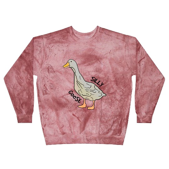 Playful Silly Goose Delight Blast Sweatshirts