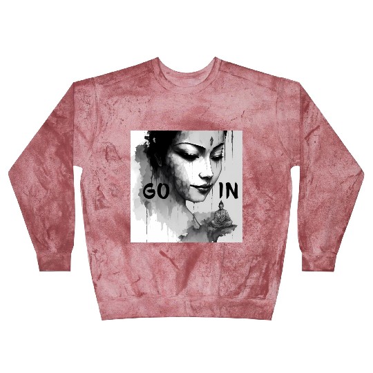 Go in, Zen Buddha Blast Sweatshirts