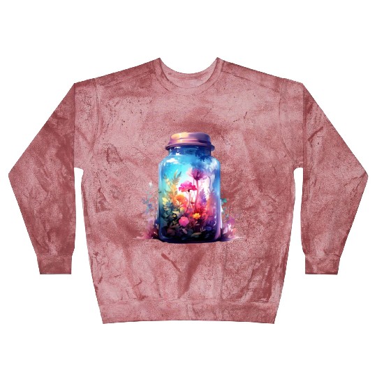 Wild Flowers Blast Sweatshirts Design - Funny gift