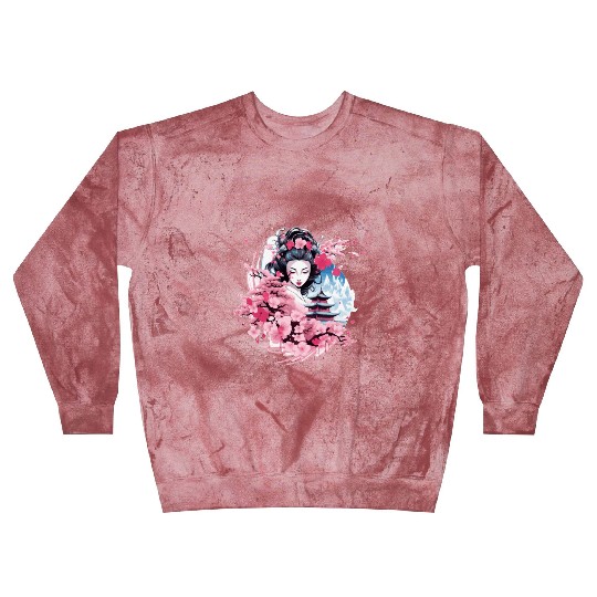 Geisha of Japan Blast Sweatshirts