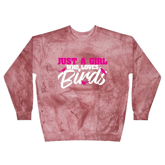 Bird Budgie Girl Love Parrot Sparrow Hummingbird Blast Sweatshirts