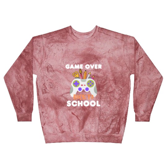 GAME OVER BACK TO SCHOOL Blast Sweatshirts