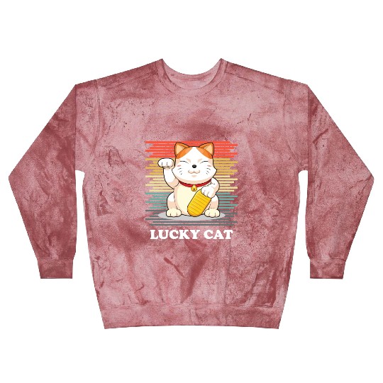Lucky Cat - Maneki Neko Blast Sweatshirts