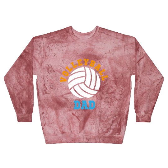 Vintage Volleyball Dad Blast Sweatshirts