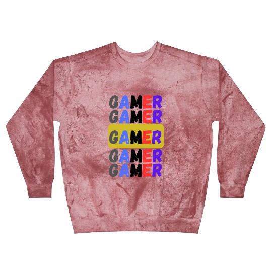 Distressed Retro Gamer Blast Sweatshirts