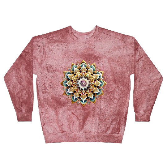 Art therapy mandala Blast Sweatshirts