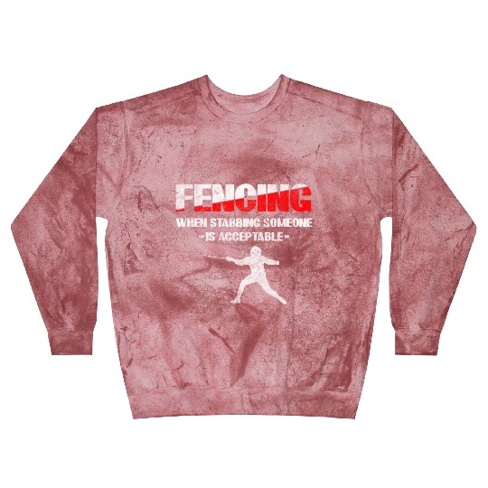 Fencer Fight Sport Fencing Tradition Blast Sweatshirts