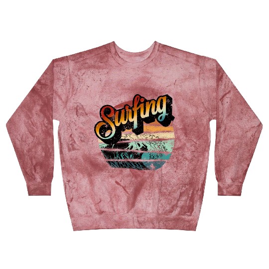 Summer Surfing Blast Sweatshirts