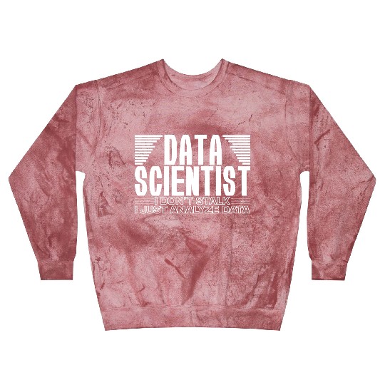 Data Analyst Joke Science Statistical Modeling Big Blast Sweatshirts
