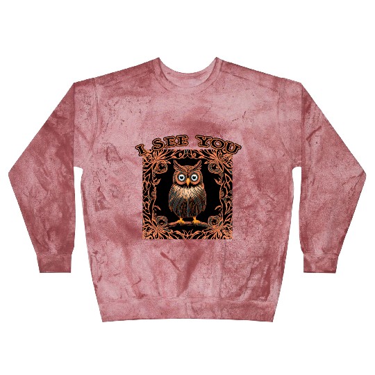 I see you owl Blast Sweatshirts