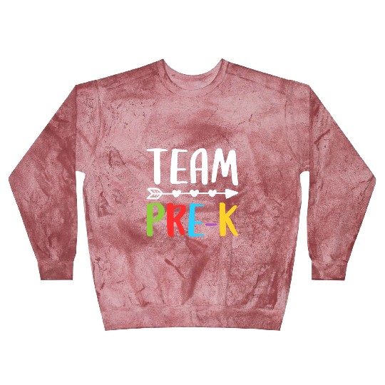 Team Pre-K, Teacher Back To School Blast Sweatshirts