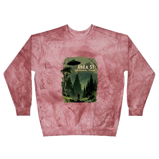 Area 51 National Park - Established In 1955 Blast Sweatshirts