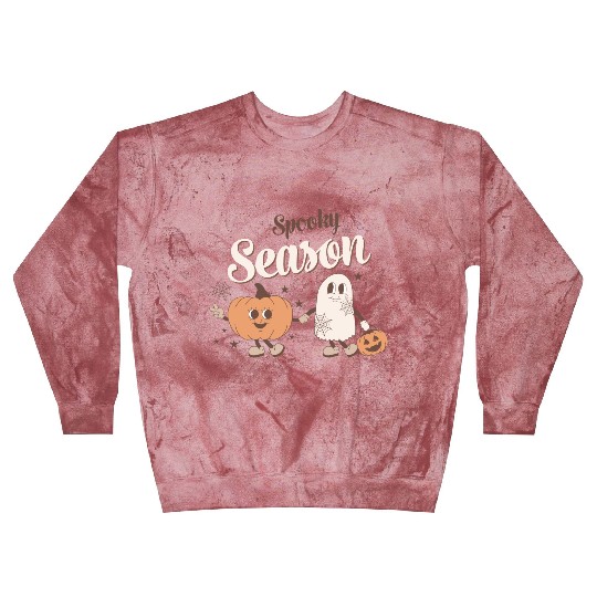Spooky Season Ghost Pumpkin Friends Blast Sweatshirts