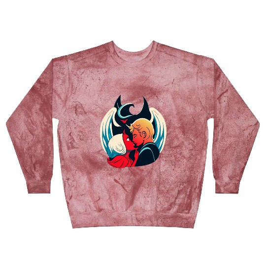 Devil and Angel Blast Sweatshirts