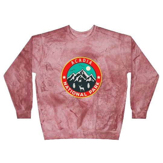 Acadia National Park Blast Sweatshirts Acadia National